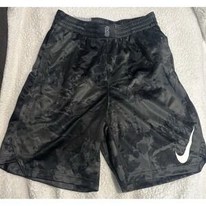 Nike Boy's XL Black/Gray Camo‎ Dri-Fit Active Shorts With Tags